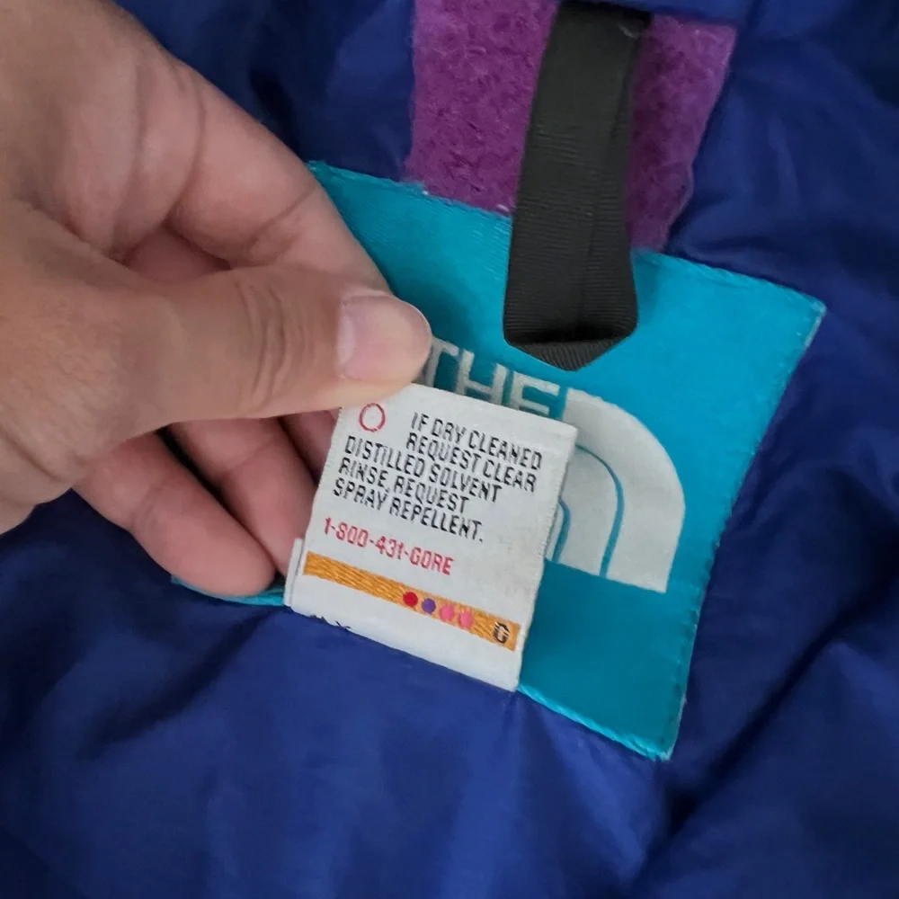 Vintage North Face Gore Tex Color Block Jacket